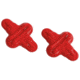 Limbsaver Everlast String Leech, 2 Pack, Red, 3320