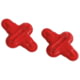Limbsaver Everlast String Leech, 2 Pack, Red, 3320