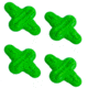 Limbsaver Everlast String Leech, 4 Pack, Green, 3333