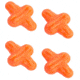 Limbsaver Everlast String Leech, 4 Pack, Orange, 3351