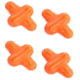 Limbsaver Everlast Bow String Leech, 4 Pack, Orange, 3351