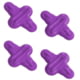 Limbsaver Everlast String Leech, 4 Pack, Purple, 3335