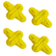 Limbsaver Everlast String Leech, 4 Pack, Yellow, 3352