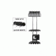 Limbsaver Silent Quiver 1 Pc w/Fiber Optic, Carbon 4242