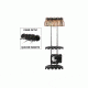 Limbsaver Silent Quiver 1 Pc w/Fiber Optic, Mossy Oak Infinity 4244