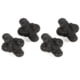 Limbsaver Super String Leech, 4 Pack, Black, 3313
