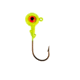 Lindy Jig, Chartreuse Yellow, 1/4oz, 6 per Pack, LJG512