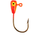 Lindy Live Bait Jig, 1/16 oz, Flo Orange, 8/Pack, LLBJ206