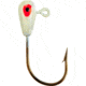 Lindy Live Bait Jig, 1/16 oz, Glow, 8/Pack, LLBJ237