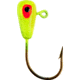Lindy Live Bait Jig, Chartreuse Yellow, 1/8oz, 7 per Pack, LLBJ312