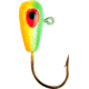 Lindy Live Bait Jig, Glow Perch, 1/4oz, 6 per Pack, LLBJ543