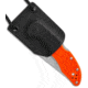 Linos Kydex Neck Sheath for Spyderco Delica, Black, 3 inch, BHQ-87287