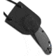 Linos Kydex Rapid Deployment Neck Sheath for Benchmade Mini Griptilian, Black, 2 inch, BHQ-19245