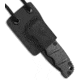 Linos Kydex Sheath for Boker Mini Kalashnikov, Black Handle, Black, 2.375 inch, BHQ-79745