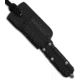 Linos Kydex Sheath for Microtech UTX-85 Knife, Black, 2.75 inch, BHQ-68989