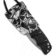Linos Kydex Skull Sheath for Boker Kalashnikov, Black/White Handle, Black/White, 3 inch, BHQ-80739