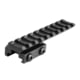 Lion Gears Cantilever Riser Mount, .5in Riser, 3.73in Long with 9 Slots, Black, Short, LG-BM0905EX