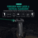 Lion Gears Compact Foregrip w/ 2000 Lumen Flashlight / Green Laser Combo