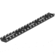 Lion Gears Tactical 17-Slot Picatinny Rail Mount, 7in Long, Black, Long, BM17S