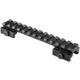 Lion Gears Tactical Picatinny 0.5 12-Slot Quick Release Riser Mount, 5in Long, Black, Low, BM1205QR