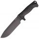 Lionsteel Fixed Blade, Black, Knife LSTM7MB