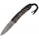 Lionsteel Opera Damascus Ram's Horn, Knife LST8800DMN