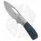 Liong Mah Designs Field Duty Folding Knife, 3.50in, CPM S90V Stainless Steel, Drop Point Blade, Carbon Fiber, Gray/Blue Handle, Gray/Blue/Gray, 8.23 inch, BHQ-182940