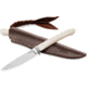 Lionsteel AGO Fixed Blade White Micarta, LSTAG1MW