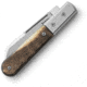 Lionsteel Barlow Dom Folding Knife, 3in, M390 Stainless, Satin Finish, DOM Style Blade, Ram's Horn Handle, CK0115 RM