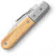 Lionsteel Barlow Shuffler Folding Knife, 3in, M390 Stainless, Satin Finish, Shuffler Blade. Olive Wood Handle, CK0112 UL