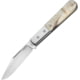 Lionsteel Barlow Shuffler Folding Knife, 3in, M390 Stainless, Satin Finish, Shuffler Blade. Ram's Horn Handle, CK0112 RM