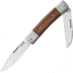 Lionsteel BestMan BM13 Slipjoint Santos Folding Knife, Satin finish Bohler M390 stainless clip and Wharnc, Santos wood handle, BM13 ST