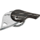Lionsteel LionBeat Heart Horn Folding Knife,1.125in,440 Stainless Steel,Standard Edge,Brushed,Black, Handle LSTLBCO