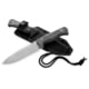 Lionsteel T6 Fixed Blade Knife, 5.83in, CPM 3V, Drop Point Blade, Black Micarta, T6 3V CVB