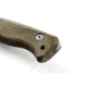Lionsteel T6 Fixed Blade Knife, 5.83in, CPM 3V, Drop Point Blade, Green Micarta, T6 3V CVG