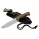 Lionsteel T6 Fixed Blade Knife, 5.83in, CPM 3V, Drop Point Blade, Green Micarta, T6 3V CVG