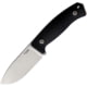 Lionsteel M2M Fixed Blade Knife, 3.50 in, Bohler M390 Stainless, Drop Point Blade, Black G10 Handle, M2MGBK