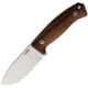 Lionsteel M2M Fixed Blade Knife, 3.50 in, Bohler M390 Stainless, Drop Point Blade, Santos Wood Handle, M2MST