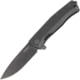 Lionsteel Myto Framelock Folding Knife, 3.25" black stonewash finish Bohler M390 stainless, Black stonewash finish titanium handle, MT01B BW