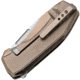 Lionsteel N.ONE Framelock Bronze Folding Knife, LSTN1BR