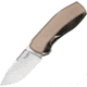 Lionsteel N.ONE Framelock Bronze Folding Knife, LSTN1BR