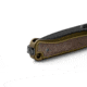 Lionsteel Skinny Framelock Folding Knife by Michele Pensato, 4.5in Closed, 3.5in Black Stonewash CPM MagnaCut Stainless Blade, Green Aluminum Handle, SK01AGB