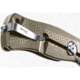 Lionsteel SR11 Framelock Tiium Bronze Folding Knife, 3.75in Satin Sleipner Tool Steel Drop Point, Brown Textured Titanium Handle, Glass Breaker, Pocket Clip, Black Leather Sheath, SR11 B