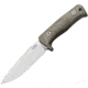 Lionsteel T5 Fixed Blade Knife, 10in Overall, 5 satin finish Niolox tool steel blade, Green canvas micarta handle, T5 CVG