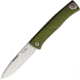 Lionsteel Thrill Slip Joint Green Al Folding Knife, 3 satin finish Bohler M390 stainless blade, Green aluminum handle, TL A GS
