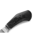 Lionsteel Willy Fixed Blade Knife, 3.1in, M390 Steel, Drop Point, Carbon Fiber/Ti Handle, Carbon Fiber, WL1 CF
