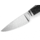 Lionsteel Willy Fixed Blade Knife, 3.1in, M390 Steel, Drop Point, Carbon Fiber/Ti Handle, Carbon Fiber, WL1 CF