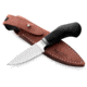 Lionsteel Willy Fixed Blade Knife, 3.1in, M390 Steel, Drop Point, G10/Ti Handle, Black, WL1 GBK