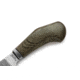 Lionsteel Willy Fixed Blade Knife, 3.1in, M390 Steel, Drop Point, Micarta/Ti Handle, Green Canvas, WL1 CVG