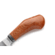 Lionsteel Willy Fixed Blade Knife, 3.1in, M390 Steel, Drop Point, Micarta/Ti Handle, Natural, WL1 CVN